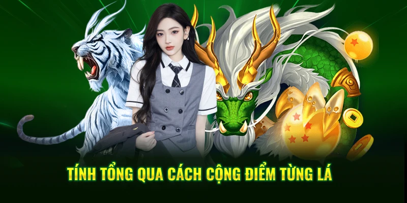 Tính tổng qua cách cộng điểm từng lá 